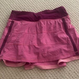pink lululemon skirt